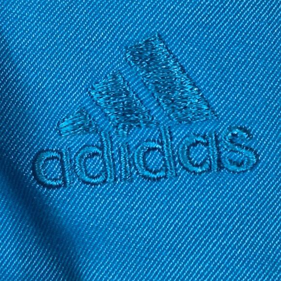 Adidas Women's Climacool Golf Tennis Skort Sporty Skirt Solar Blue Knit Short - Picture 3 of 10